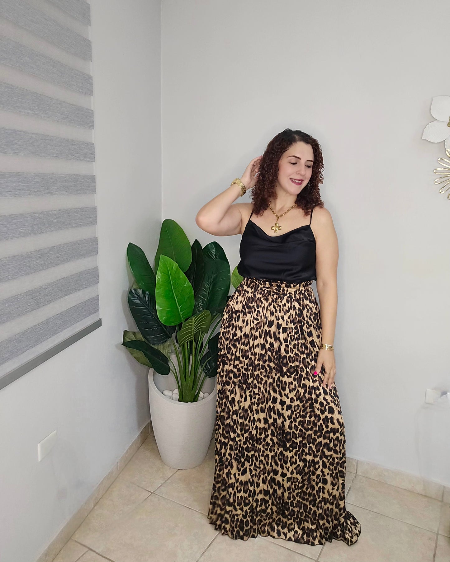 Wild Elegance Maxi Dress