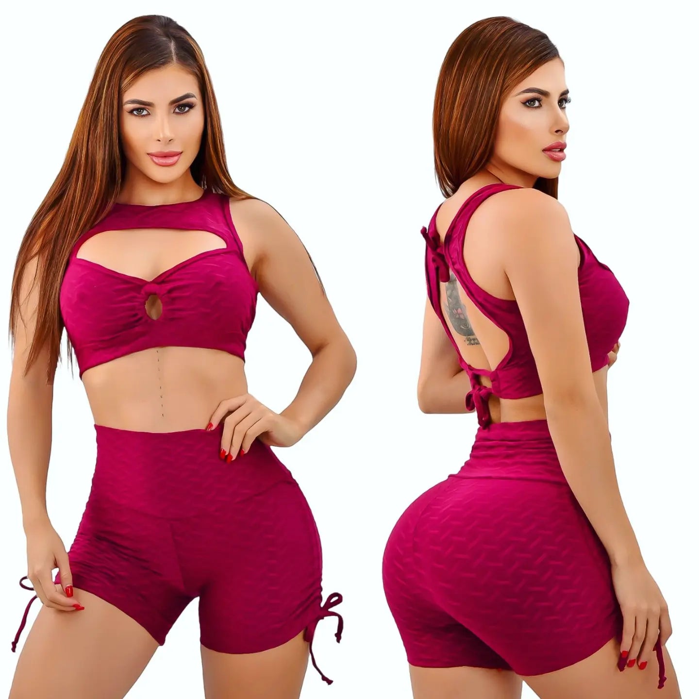 Textura short set