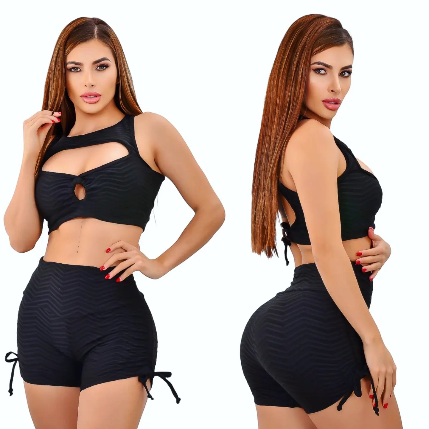 Textura short set
