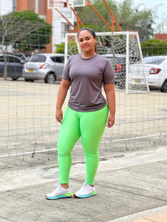 Leggin verde neón L XL